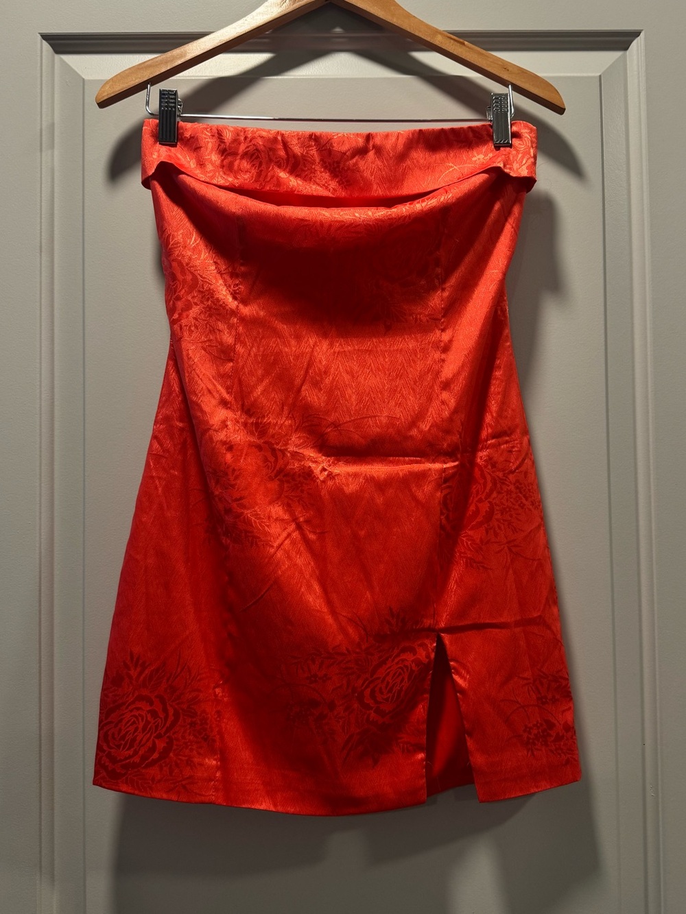 Satin Mini Dress